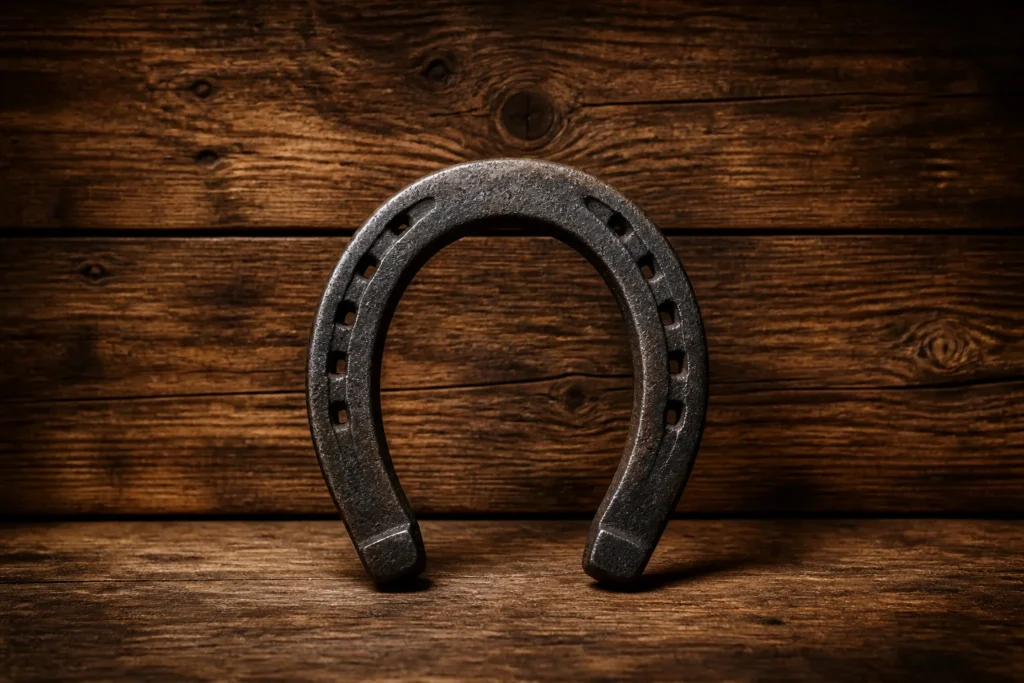 Fer a cheval ancien symbole de chance